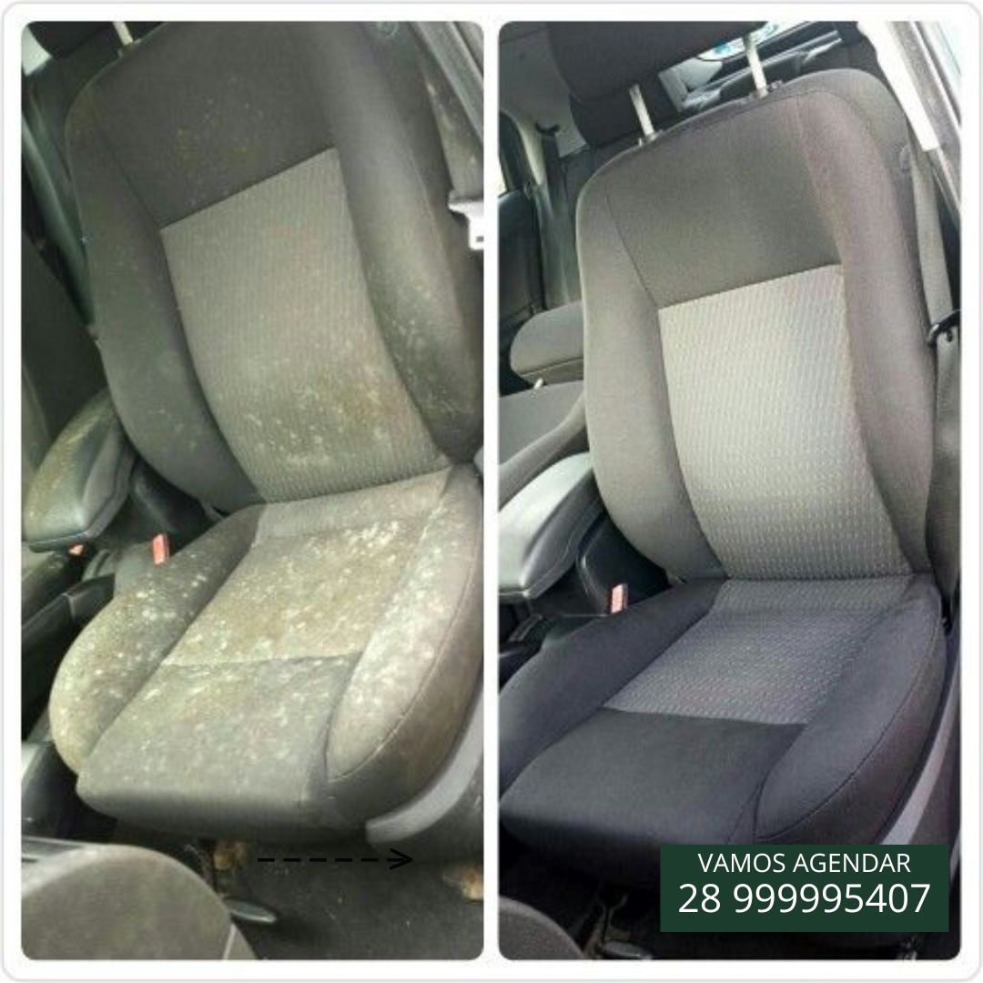 Higienização Bancos de carro até  5 lugares